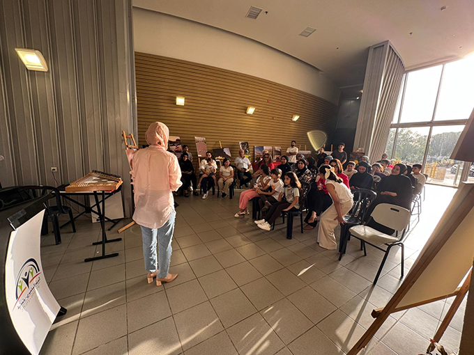 حفل توزيع الجوائز على المشاركين بمسابقة التصوير في وادي قانا